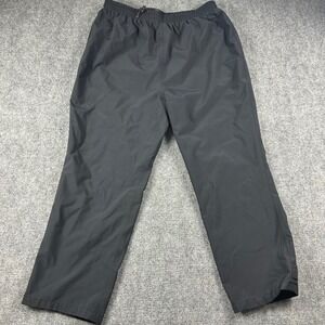 Cabelas Rain Pants Men 2XL Black Gore-Tex Nylon Waterproof Outdoor Hiking Fish